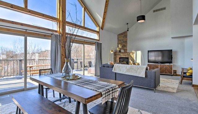 The Craftsman; Large, boutique Galena retreat