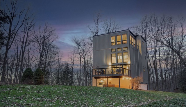 The Cube | HOT TUB + Deck | 15 Private Acres |