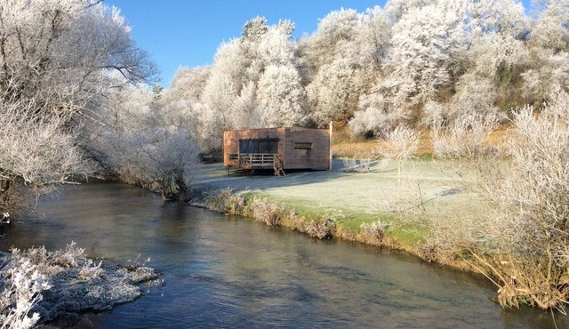 The Cube is a very private spot for an unforgettable experience by the riverside