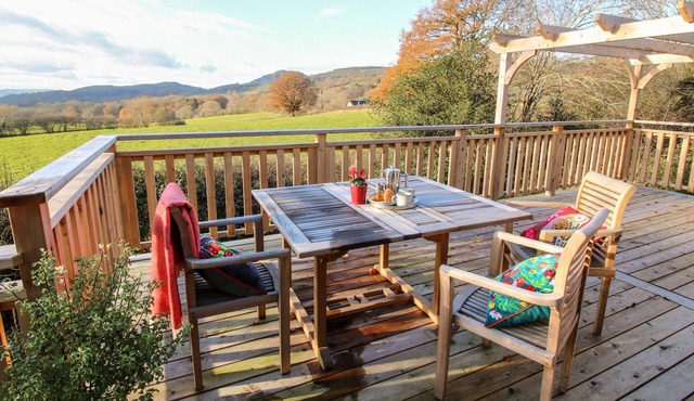 THE DANISH HOUSE, pet friendly, with open fire in Church Stoke