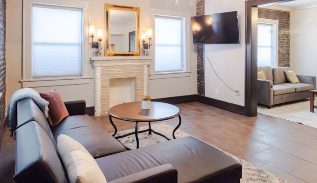 The Dark Heart - Sleek, 1920`s Brick Enclosed Apt.