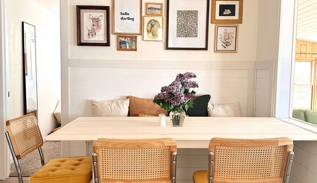 The Darling Cabin, 60's Charm + Modern Flair