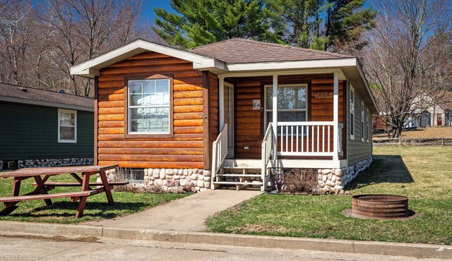 The Deer Cabin at the Riviera Resort in Neillsville, Wisconsin!