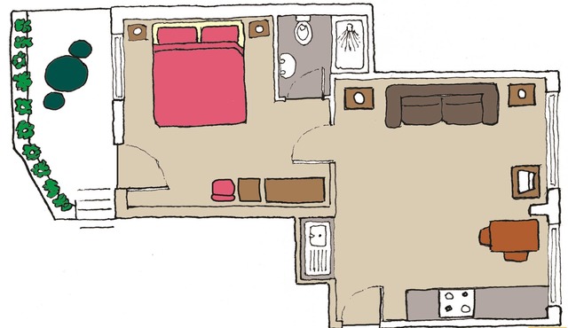 The Den ground floor apartment