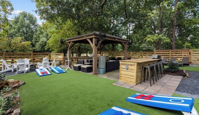 The Dobbs Atlanta Beltline 3BR/2BA | Gazebo | Cornhole | 1 Mile to Downtown