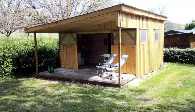 THE DOMAINE DE PECANY (La Noix de Pecan'y) * - Cabin Lodge 35 m² on wooden floor (35 m² with terrace) 4 people