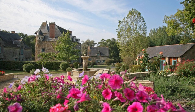 The Domaine des Forges offers the gite du Bocqueur covered and heated swimming pool