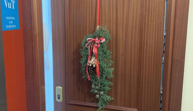 The door to the center
