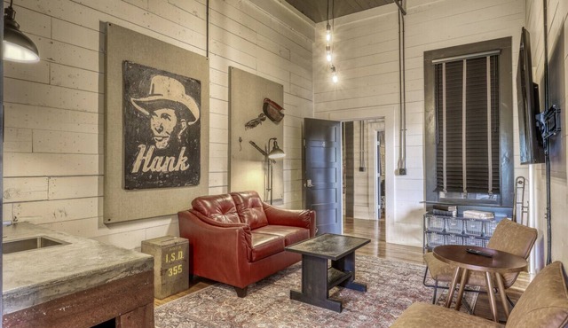 The downtown Brenham Schoolhouse Hotel, Suite 4