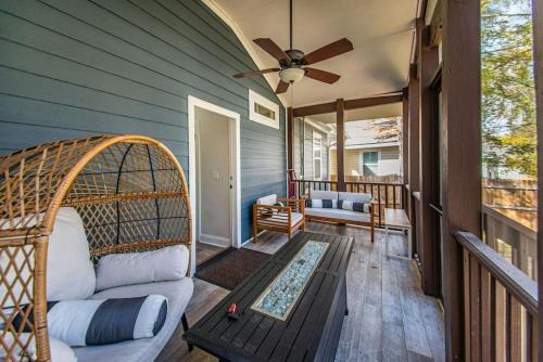 The Downtown Chalet with Fenced Backyard