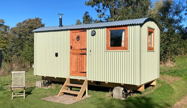 The Dragon's Hut with cozy logburner