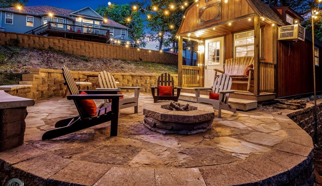 The Drop Inn: Trailside Tiny Home in the Heart of Bentonville