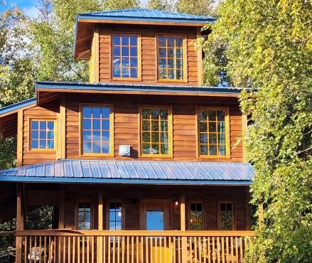 The Eagle's Nest Treehouse Cabin