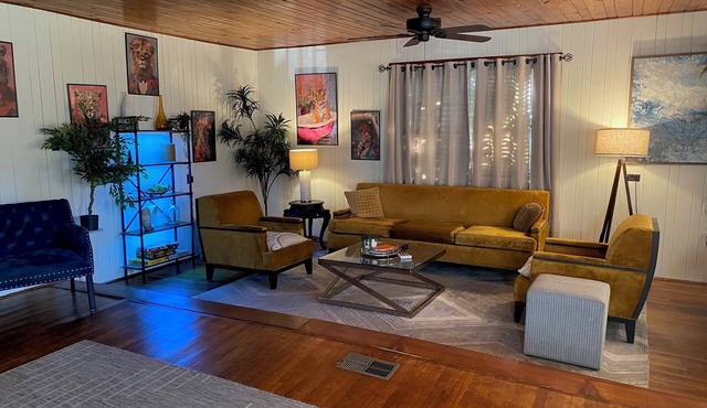 The Eclectic Cottage! 3-bedroom house in charming Hattiesburg