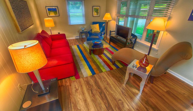 The Eisenhower House (or for retreats book the whole Caboose Farm compound)