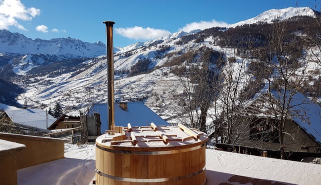 The escape, an exceptional chalet in front of the slopes