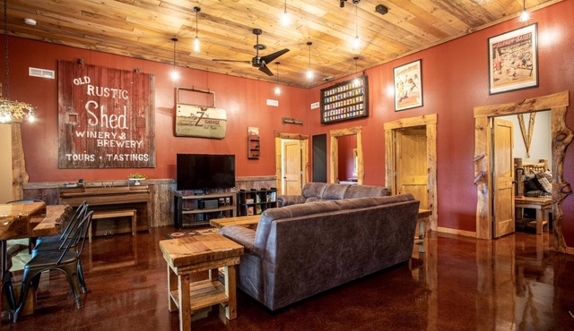 *The Famous Dells Rustic Shed-Brand NEW Game Room!