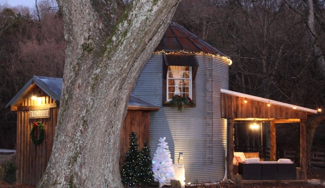 The Farmhouse Grain Bin at Goose Creek Farm in Cornersville TN