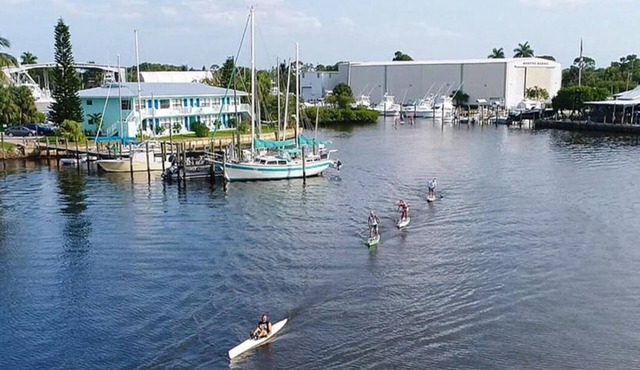 The Fish House In Historic Port Salerno - RV & Boat Trailer Parking Available!