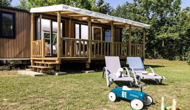 The Florence Camp * - Mobile home Aqua 3 - NEW! - 3 bedrooms /2 bathrooms + CLIMATEIZATION 8 persons