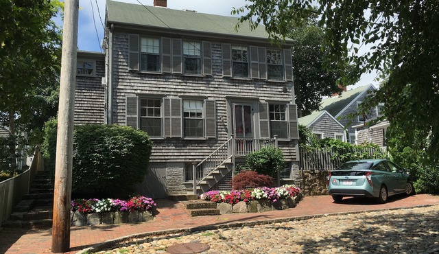 The Folger House on historic Academy Hill, Nantucket
