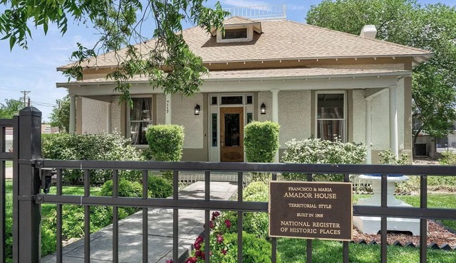 The Francisco and Maria Amador house is in the heart of downtown Las Cruces.