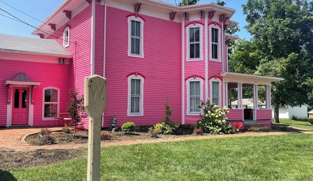 The Frederick Fitting House with billiards & hot tub.