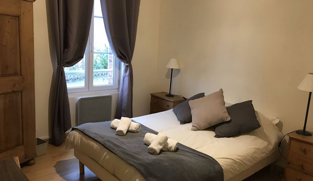 The Gîte du Vieux Lavoir 200 meters from the Château de Saint Fargeau