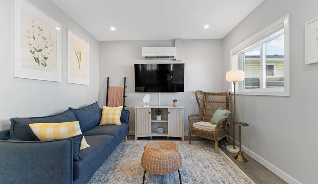 The Garden Retreat:1BR,Free Parking+Workspace