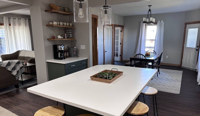 The Gathering Place on Maple has room for everyone! Spacious house -quiet town.