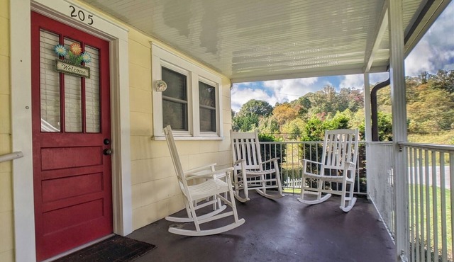 The Getaway: Charming 1950s Cottage with Modern Comforts at Lake Junaluska, Dog