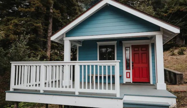 The Getchell Cottage on the California Coast