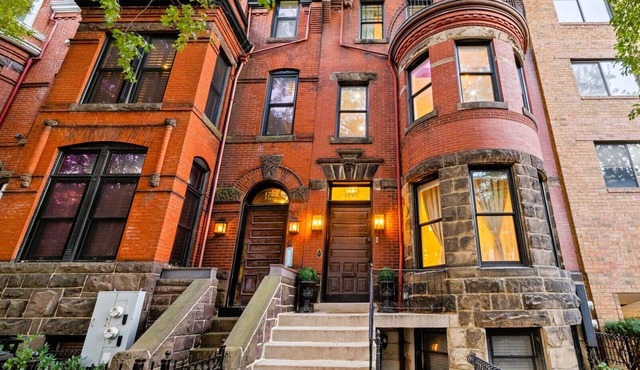 The Gilded Manor-Luxury Victorian Mansion@Dupont Circle,PrivateChef/Photographer