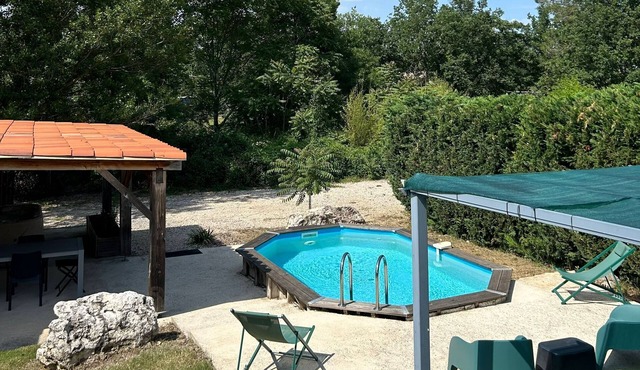 the gites les chênes n. 2, private pool and spa