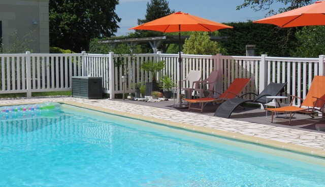 The gites of the Manor, La Petite Grange is a detached house with a garden