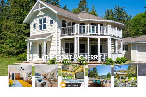 The Goat and Cherry - Dogs, Fire Pit & Hot Tub, Escape to Sister Bay!