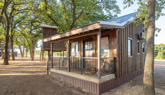 The Goldfinch Cabin 15 MIN to Magnolia Baylor