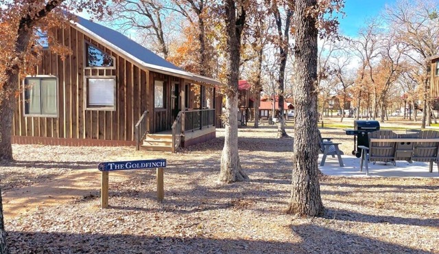 The Goldfinch Cabin (15 MIN to Magnolia & Baylor)