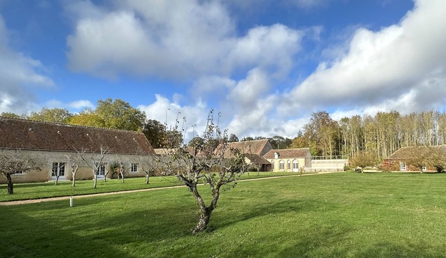 the Grand Potager, a very beautiful calm and preserved environment