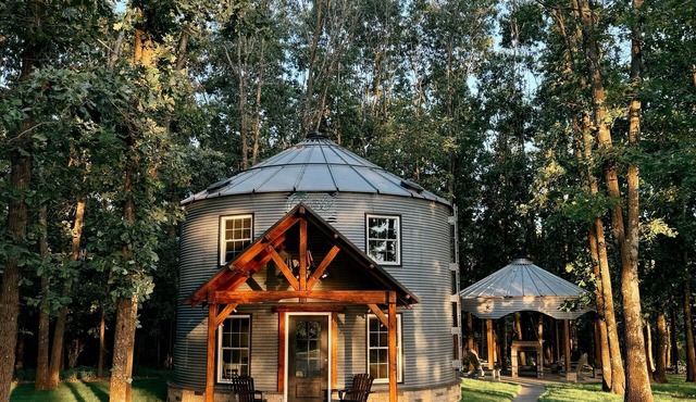 The Grainery is a cozy farm stay, nestled in the Ozark hills