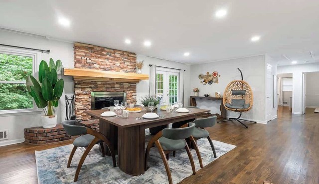 The Grand Nest ATL | Tranquil Patio | 6BR KING