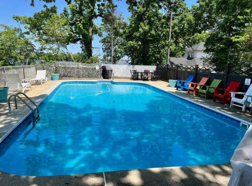The Grand View on Pistakee Lake Pool Pier Stunning Panoramic Lake Views