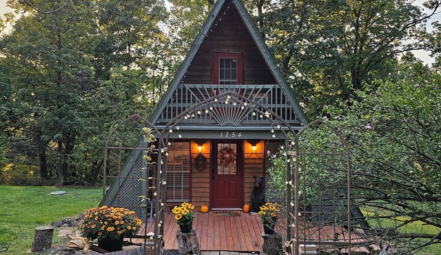 The Grape Escape - A-Frame Cabin