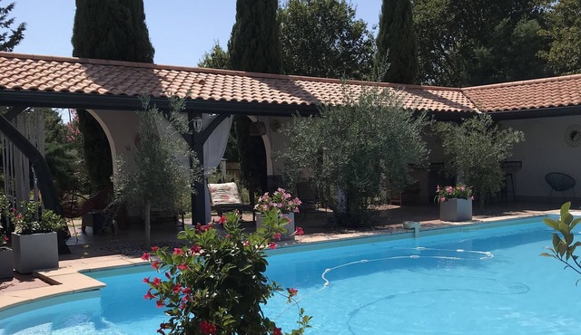 The Hacienda * is an enchanting place, heated pool, peaceful environment