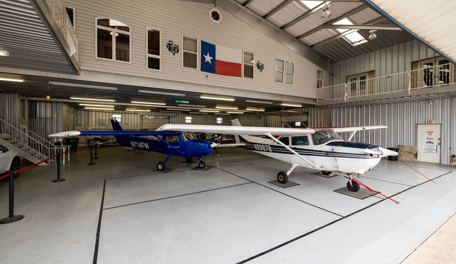 The Hands Down COOLEST Stay in Fort Worth - Active Airplane Hangar