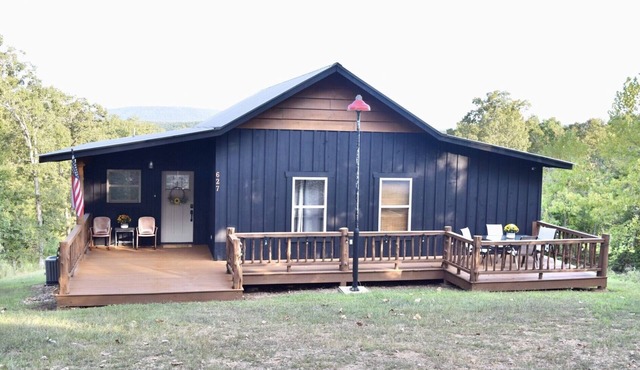 The Hawk Haven has awesome views and is a newly updated cabin with many extras