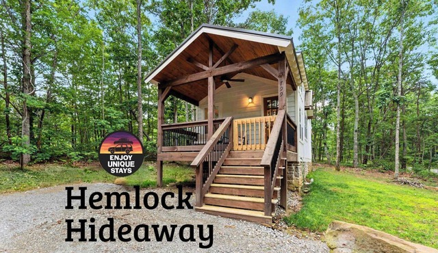 The Hemlock Hideaway tiny home!