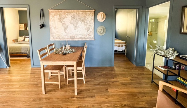 The Hideaway | couples retreat, bathhouse, fire pit