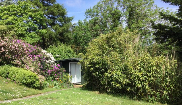 THE HIDEOUT Brighstone IOW Studio style cabin Rural Quiet. Downs Beaches 10 mins