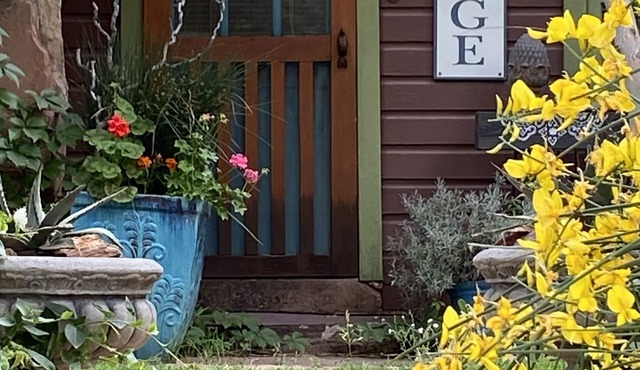 The historic Rose Cottage in Springdale, Utah